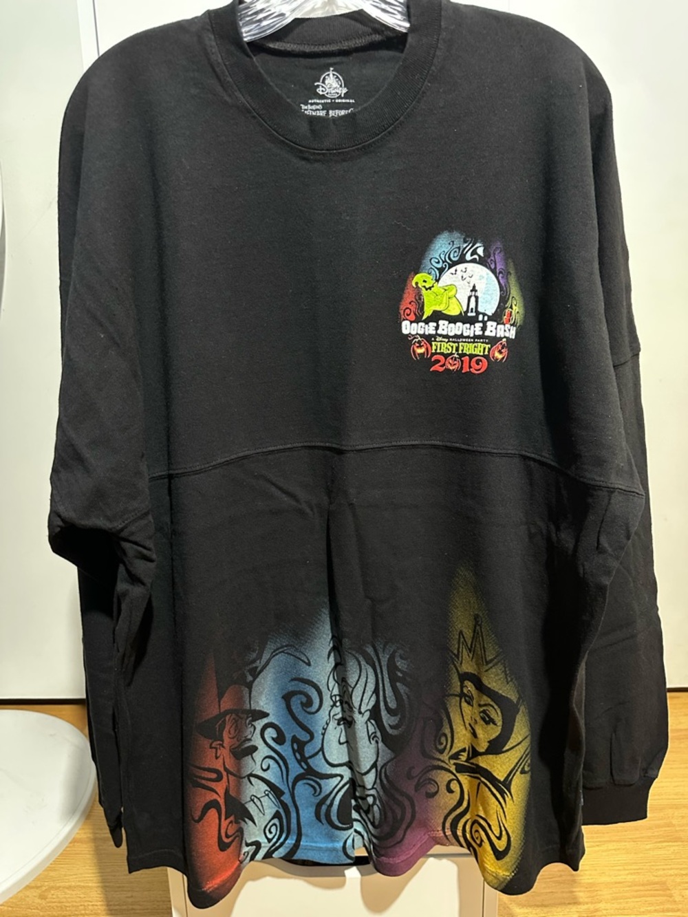 Oogie Boogie bash 2019 spirit jersey NWT SIZE L